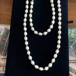 Chico’s double strand of pearls